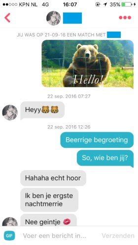 tinder gesprek beginnen|51 Allerbeste Tinder openingszinnen (2024 Update) + Tips